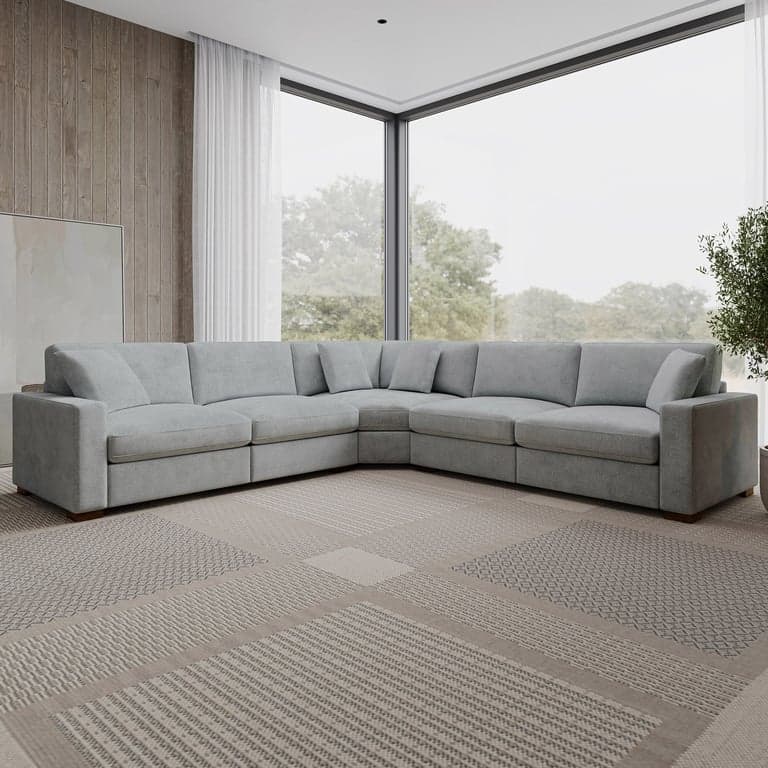 Henredon Power Reclining Fabric Sectional