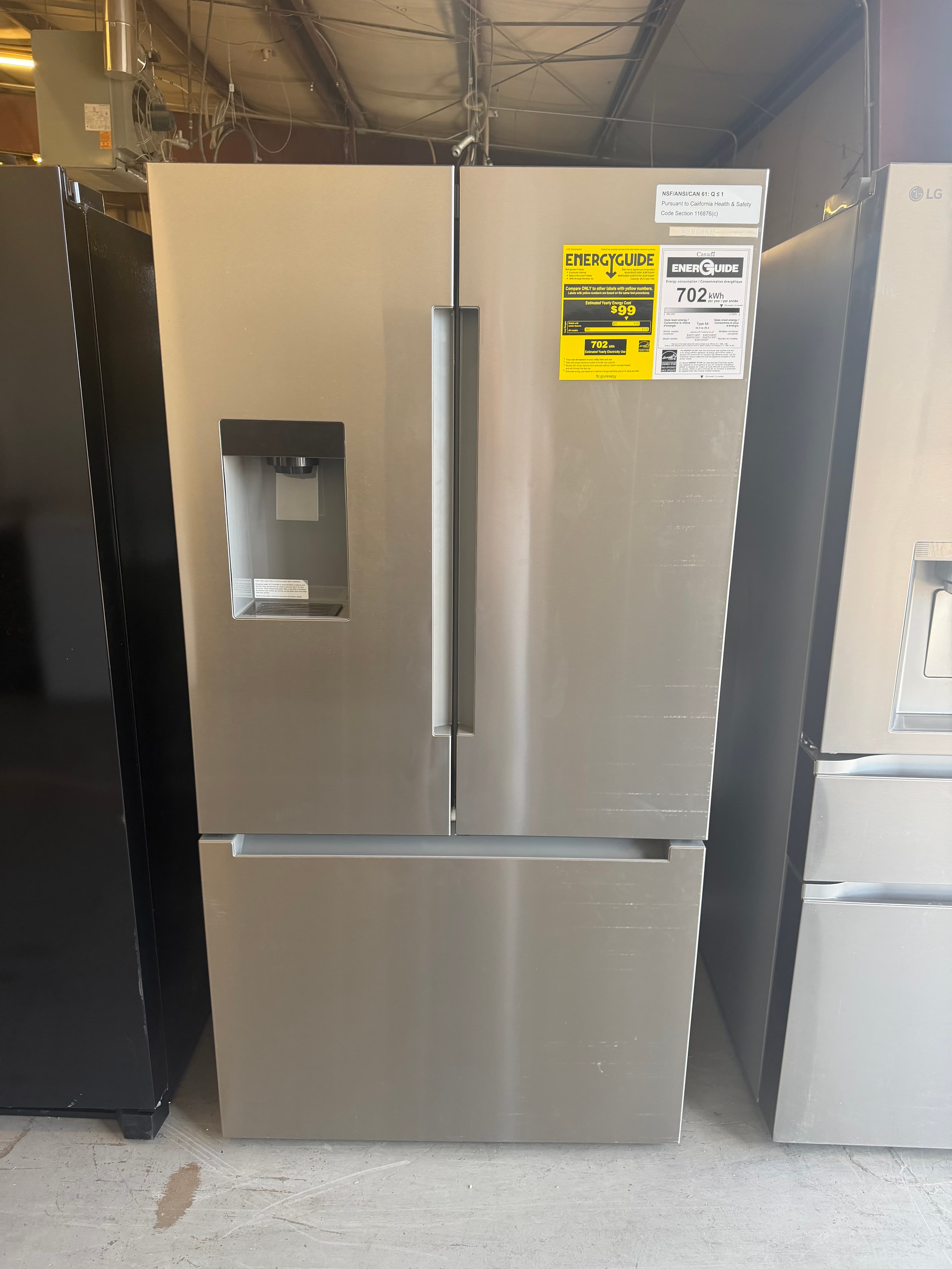 Bosch Double Door Refrigerator